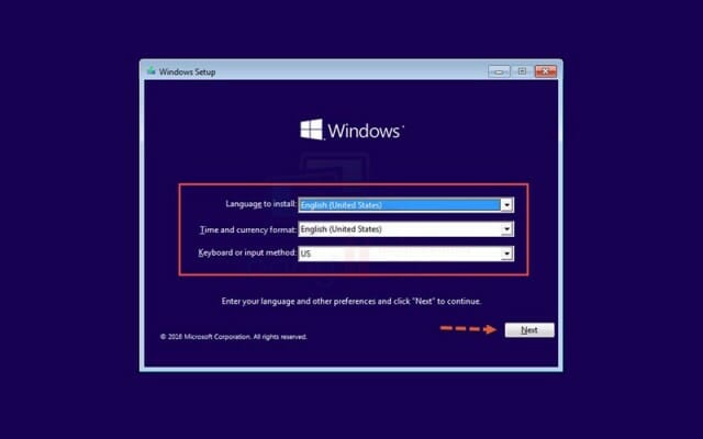 ลง windows 10