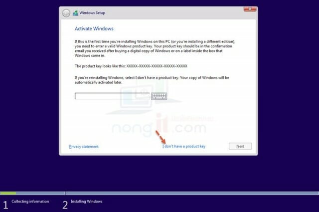 ลง windows 10